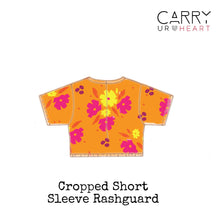 Load image into Gallery viewer, Girls Cropped Rashguard
