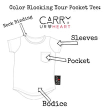 Load image into Gallery viewer, Color Block Pocket Tee
