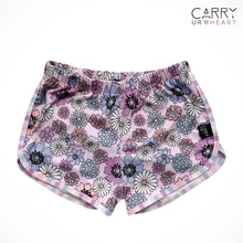 Load image into Gallery viewer, Retro Spring Floral Track Shorts

