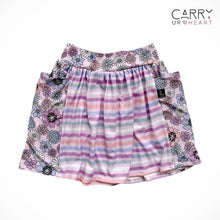 Load image into Gallery viewer, Retro Spring Floral Pocket Skirt
