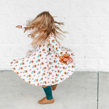 Load image into Gallery viewer, Sunflower Twirl Dress
