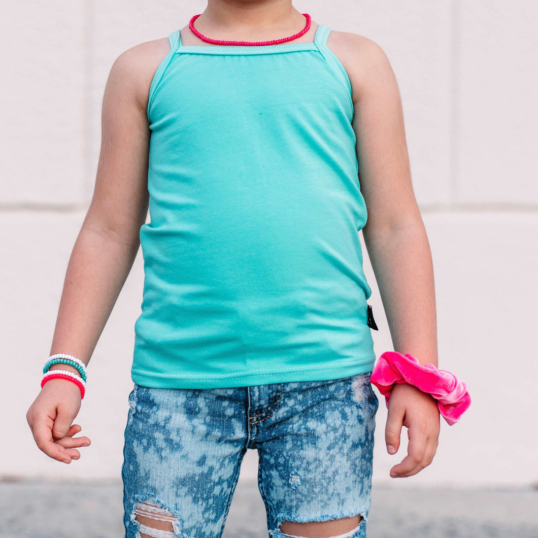 Girls Solid Cami Tank